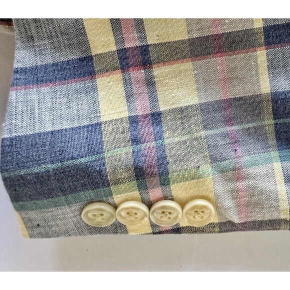Club Room Multicolor Plaid Blazer - Picture 7 of 16